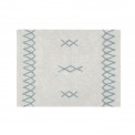 Alfombra Lavable Atlas Natural - Vintage Blue