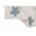 Alfombra Stars Natural-Vintage Blue Lorena Canals