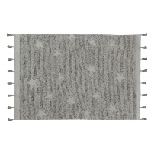 Alfombra Hippy Stars Aqua Blue Lorena Canals