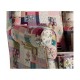 Butaca Balancín de Lactancia Tela Patchwork La Nanita