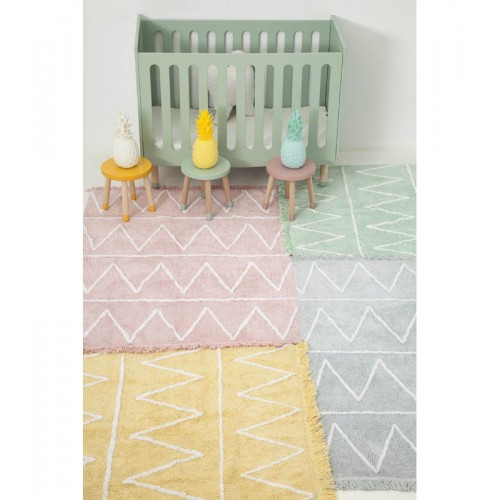 Alfombra Hippy Amarillo Lorena Canals