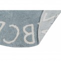 Alfombra Round ABC Vintage Azul Lorena Canals