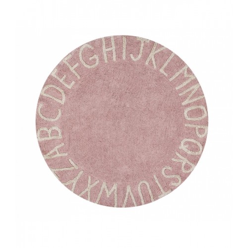 Alfombra Round ABC Vintage Nude Lorena Canals