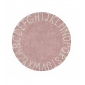 Alfombra Round ABC Vintage Nude Lorena Canals
