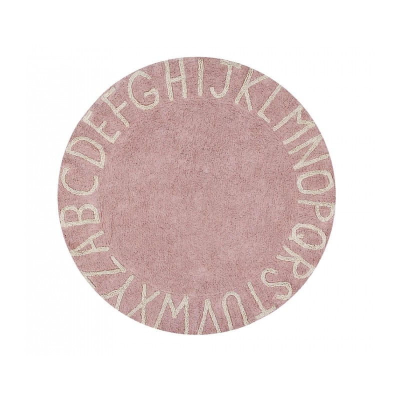 Alfombra Round ABC Vintage Nude Lorena Canals