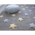 Alfombra Estrellas Tricolor Lorena Canals Gris - Azul