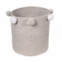 Cesta Bubbly Gris Lorena Canals