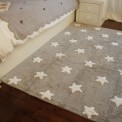 Alfombra Estrella Gris Lorena Canals