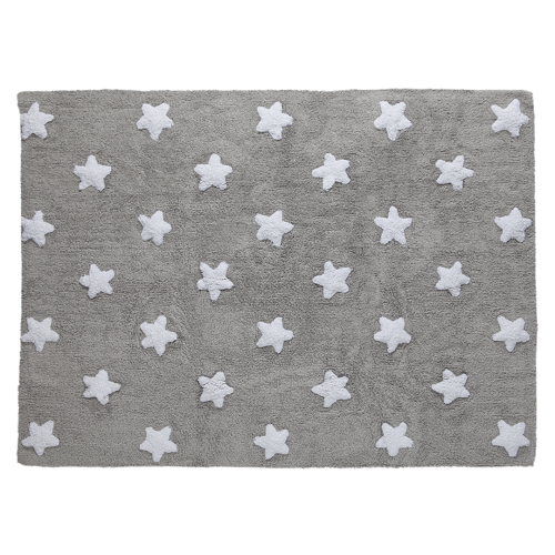 Alfombra Estrella Gris Lorena Canals