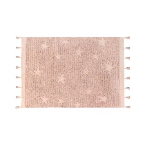 Alfombra Hippy Stars Aqua Blue Lorena Canals