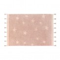 Alfombra Hippy Stars Aqua Blue Lorena Canals