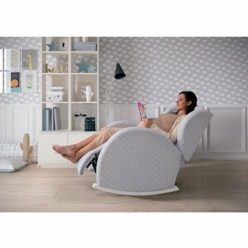 Sillón de Lactancia Siena Plus Relax Automático Polipiel La Nanita