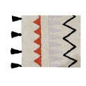 Alfombra Azteca Natural - Vintage Azul Lorena Canals