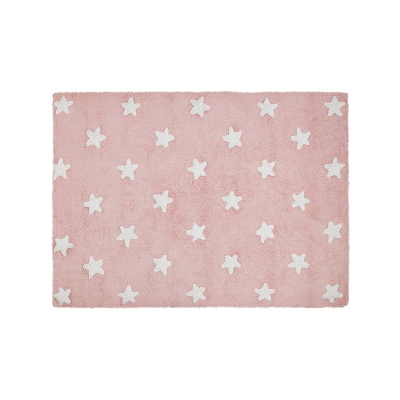 Alfombra Estrellas Rosa Lorena Canals