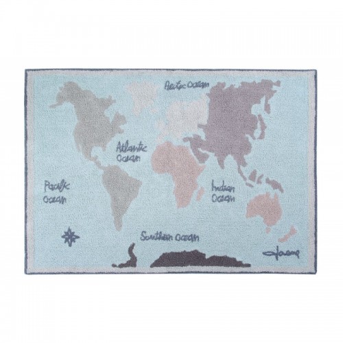 Alfombra Vintage Map Lorena Canals