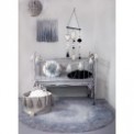 Cesta Tassels Gris Claro
