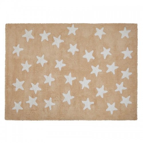 Alfombra Star Messy Nude-Blanco Lorena Canals