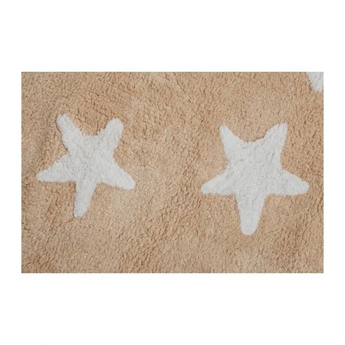 Alfombra Star Messy Nude-Blanco Lorena Canal