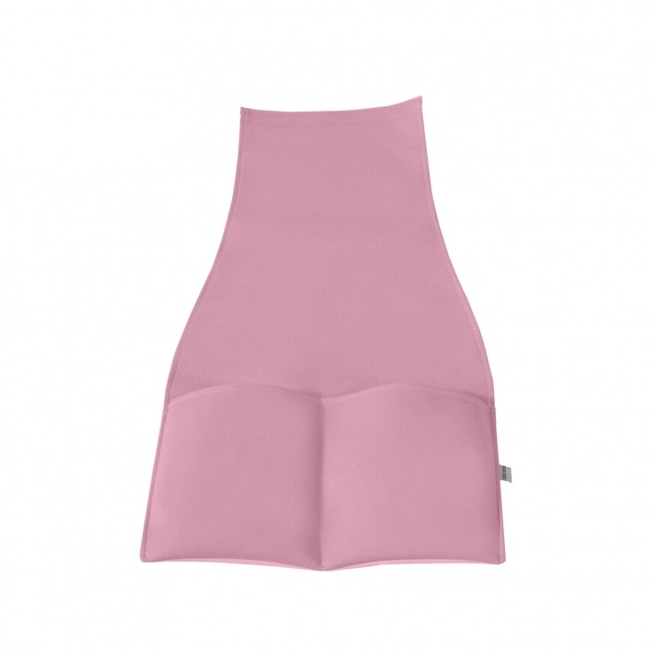 Portabiberón Tela Nido Rosa