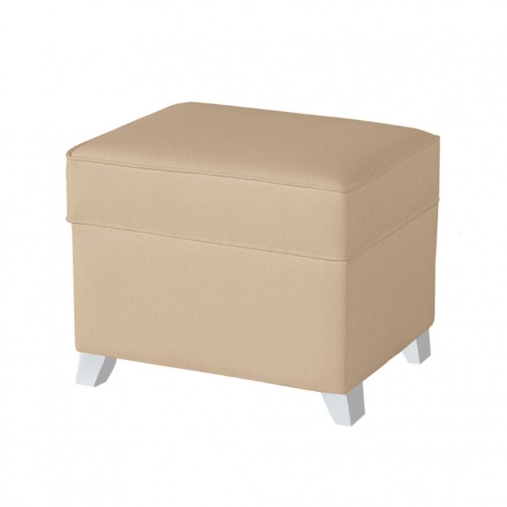 Puff Polipiel Beige