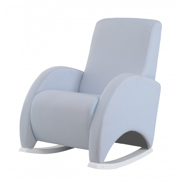 Confort Tela Rayas Azul